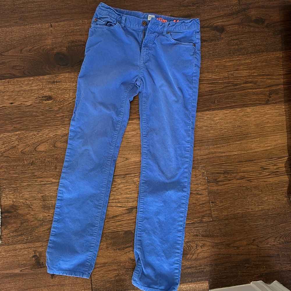 EUC Crewcuts blue corduroy pants
